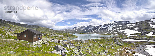 Fjellhütte in Norwegen  Europa