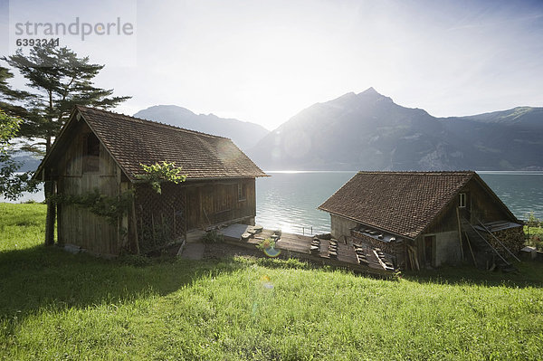 Europa Schweiz Vierwaldstättersee Kanton Uri