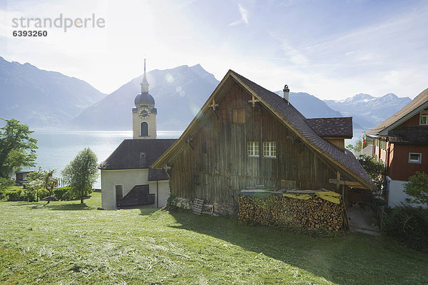 Europa Schweiz Vierwaldstättersee Kanton Uri