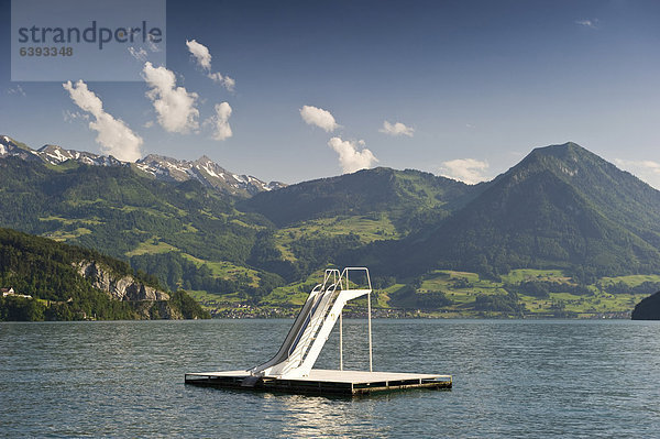 Wasserrutsche Europa Schweiz Vierwaldstättersee Kanton Luzern