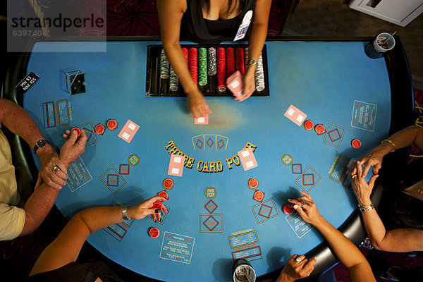 Pokerspieler im Casino