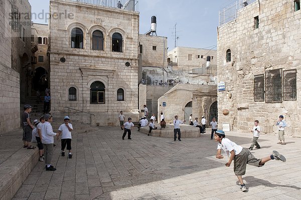 Israel  Jerusalem  Kinder im jüdischen Viertel