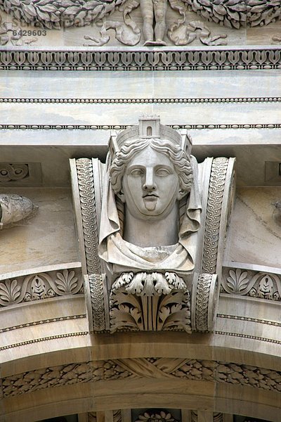 Italien  Lombardei  Mailand  Arco della Pace Detail