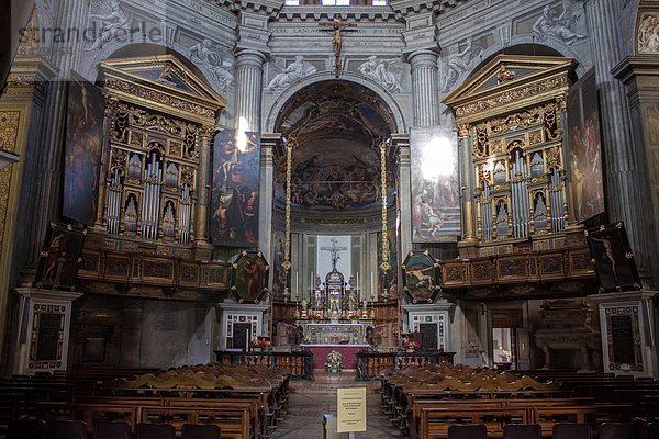 Italien  Lombardei  Mailand  Santa Maria della Passione Kirche Innen