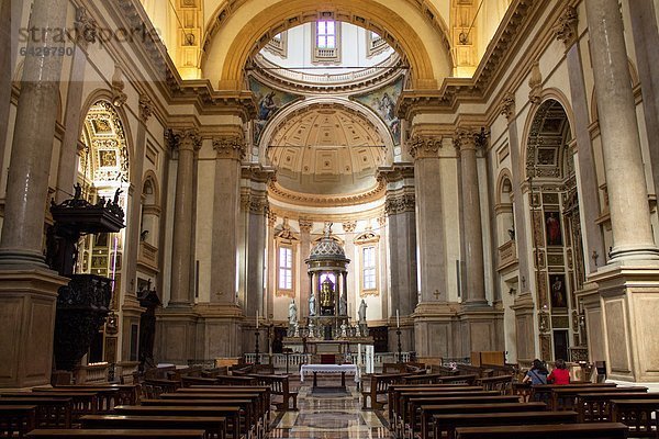 Italien  Lombardei  Mailand  San Fedele Kirche Innen