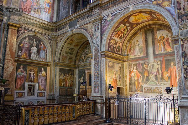 Italien  Lombardei  Mailand  San Maurizio Kirche Innenraum