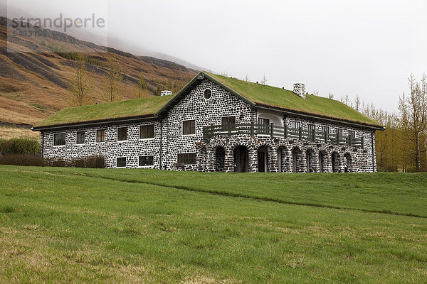 Museum Skriduklaustur  Egilsstadir  Island  Europa