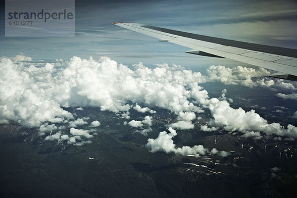 The view of Kamchatka  Petropavlovsk Kamchatsky  Russia from an airplane