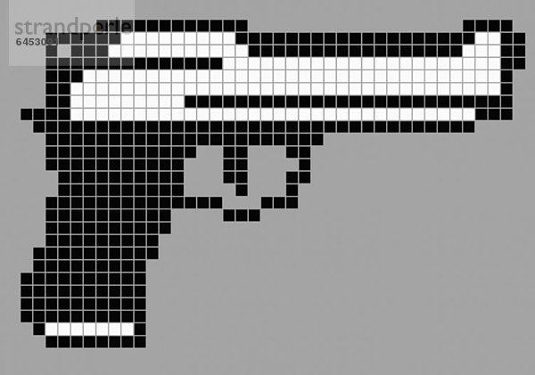 8-Bit Handfeuerwaffe