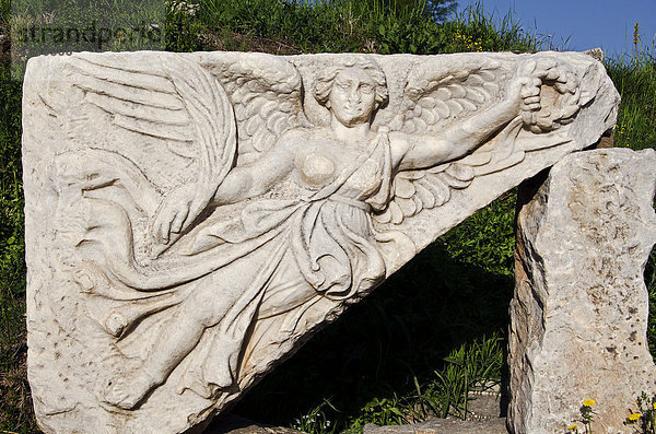 Reliefplatte Nike  Ephesus  Türkei