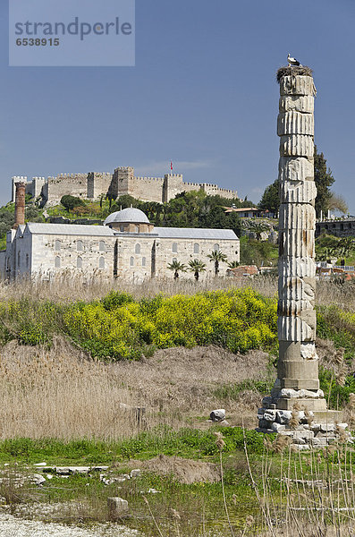 Archäologische Stätte in Selcuk  Türkei