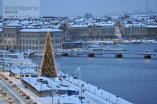 Stadtansicht  Stadtansichten  Baum  Weihnachten  Ansicht