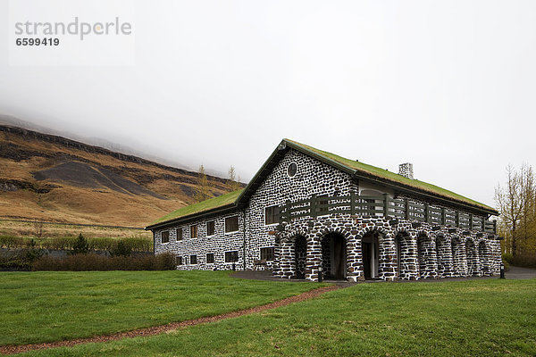 Museum Skriduklaustur  Egilsstadir  Island  Europa