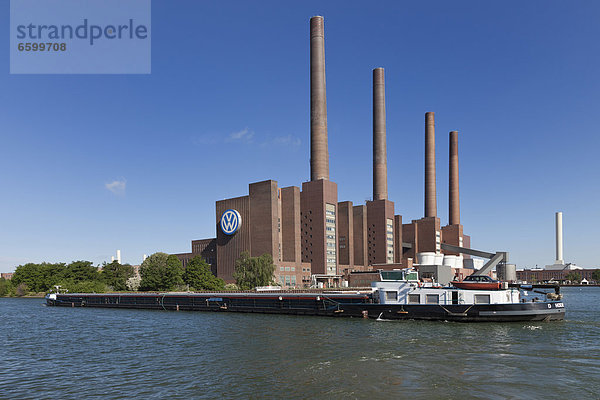 Kraftwerk Europa VW Deutschland Niedersachsen Mittellandkanal Wolfsburg