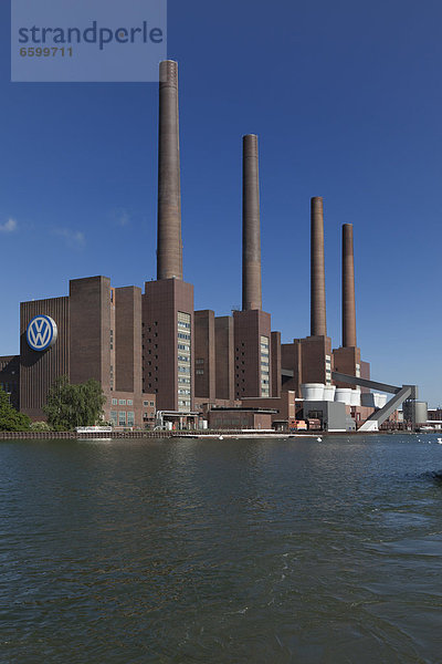 Kraftwerk Europa VW Deutschland Niedersachsen Mittellandkanal Wolfsburg