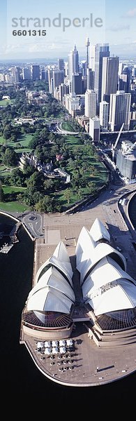 Erhöhte Ansicht Aufsicht Sydney