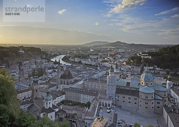 Ansicht  Luftbild  Fernsehantenne  Salzburg