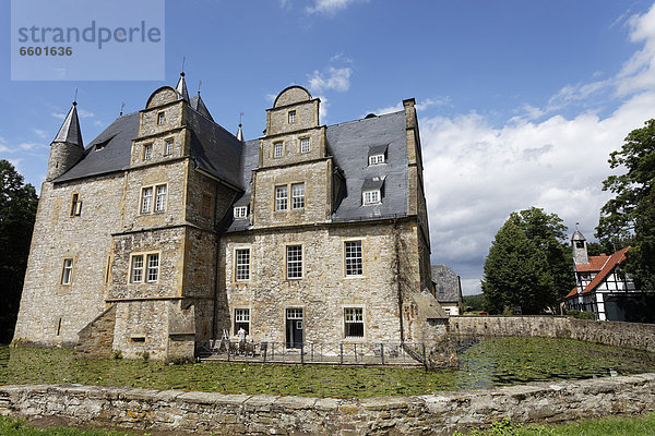 Schelenburg  Wasserburg im Renaissance-Stil  Bissendorf-Schledehausen  Osnabrücker Land  Niedersachsen  Deutschland  Europa