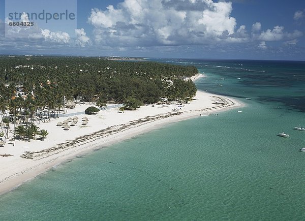 Strand  Karibik  Ansicht  Luftbild  Fernsehantenne