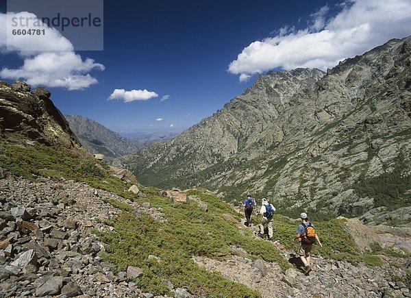 absteigen wandern