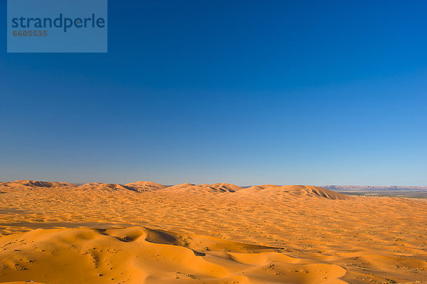 Sanddünen des Erg Chebbi  Sahara  Südmarokko  Marokko  Afrika