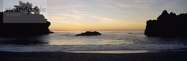 Strand  Sonnenuntergang  Steilküste  2