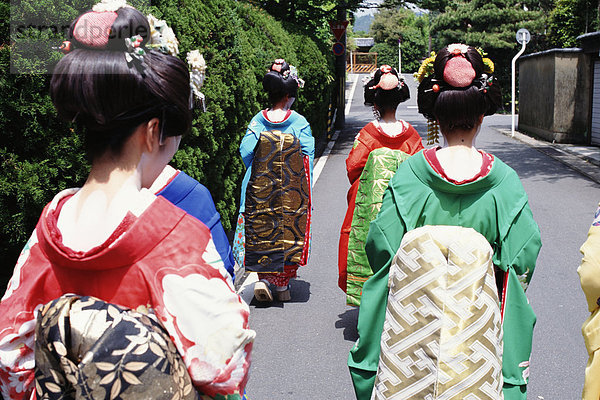 Women Dressed As Geisha  Arashiyama