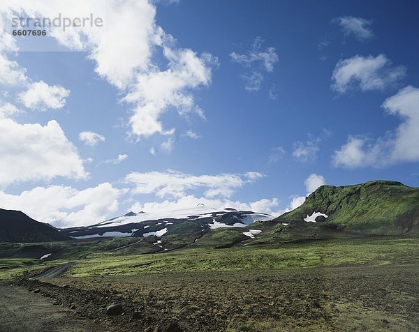 Snowcapped Glacier At Hellisandur-Rif