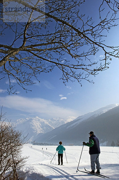 überqueren  Skisport  Kreuz