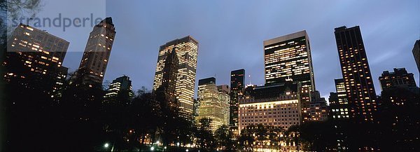 sehen  Innenstadt  Abenddämmerung  Manhattan