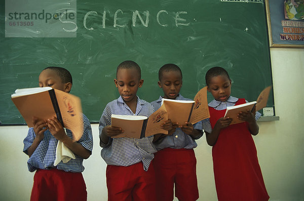 Schoolchildren reading