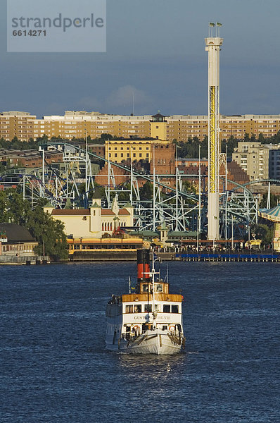 nahe  Stockholm  Hauptstadt  Fröhlichkeit  Boot  Lund  Schweden