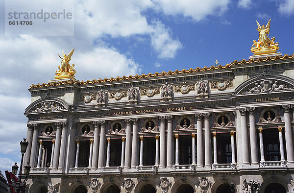 Paris  Hauptstadt  Außenaufnahme  Oper