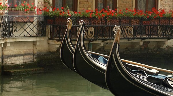 Straße Gondel Gondola Seitenansicht Italien