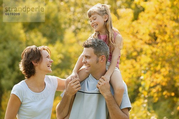 Eine glückliche Familie