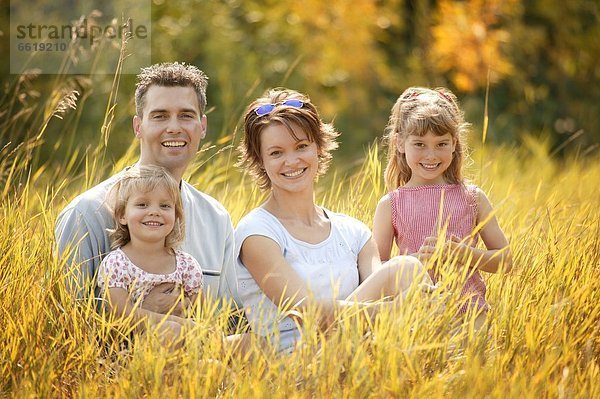 Eine glückliche Familie