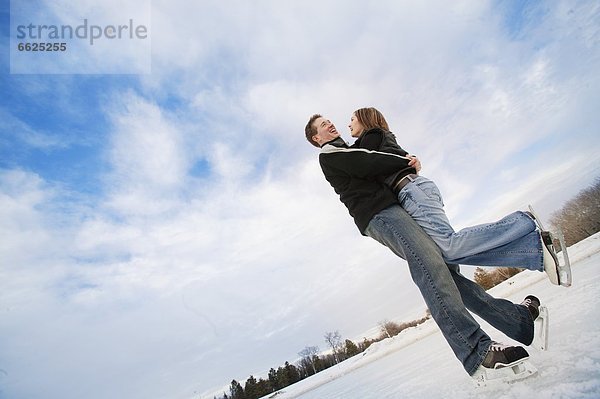 Couple Skating