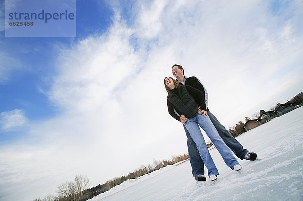 Couple Skating