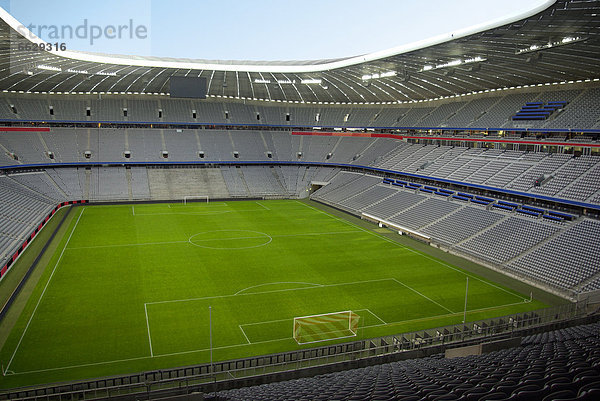 Leere Allianz Arena  München  Bayern  Deutschland