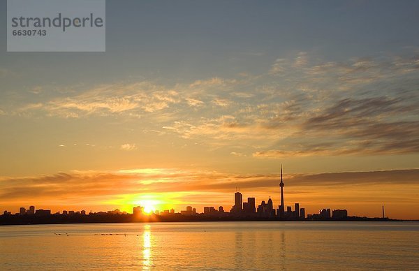 Sonnenuntergang  Kanada  Ontario  Toronto