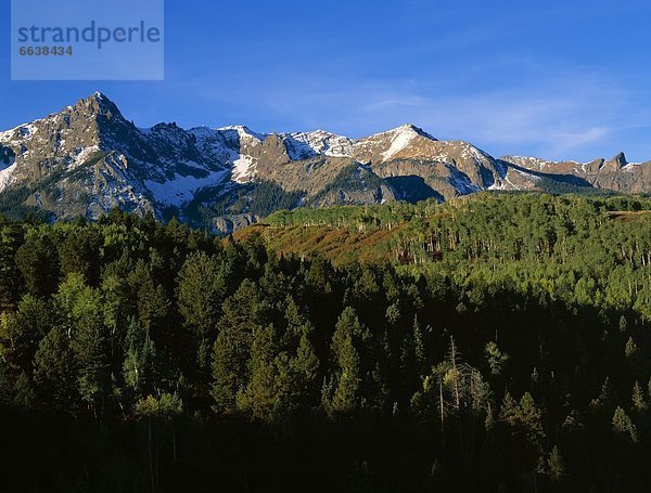 Vereinigte Staaten von Amerika  USA  Gebirge  Colorado  Gebirgszug