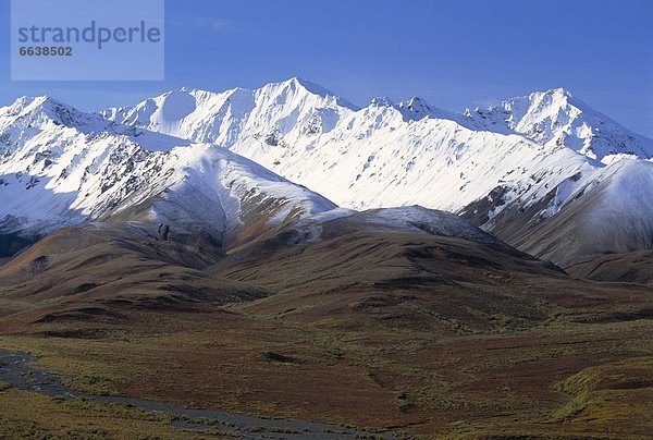 Vereinigte Staaten von Amerika  USA  Gebirge  Alaska  Gebirgszug