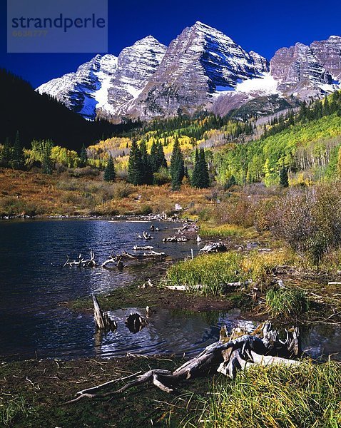 The Maroon Bells Peaks  West Elk Mountains