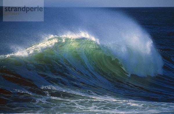 High Waves Crashing  Ocean Spray.
