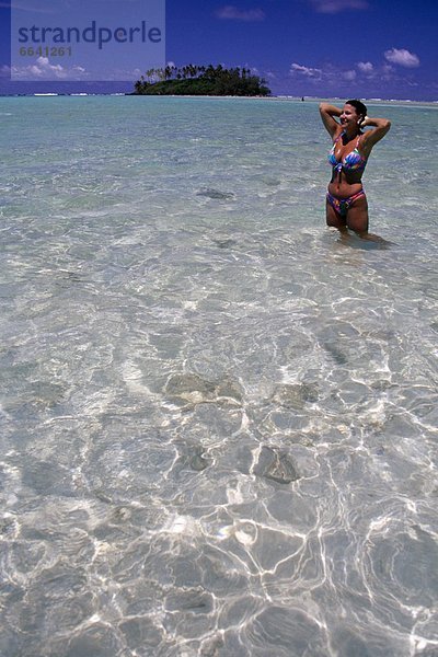 Wasser  Tourist  Insel  Cook-Inseln  Rarotonga