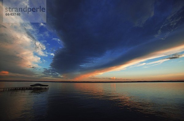 Wasser  Wolke  über