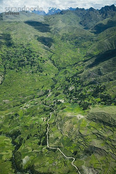Berg  Ansicht  Anden  Luftbild  Fernsehantenne  Peru  Regenwald  Südamerika