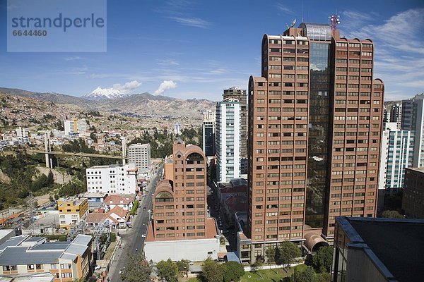 La Paz Hauptstadt Bolivien La Paz