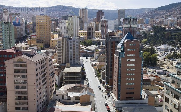 La Paz Hauptstadt Bolivien La Paz