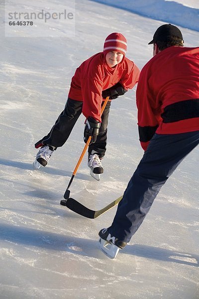 Playing Hockey